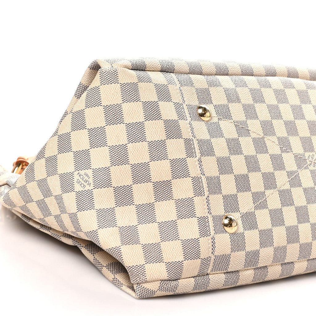 Louis Vuitton Damier Azur Artsy MM White