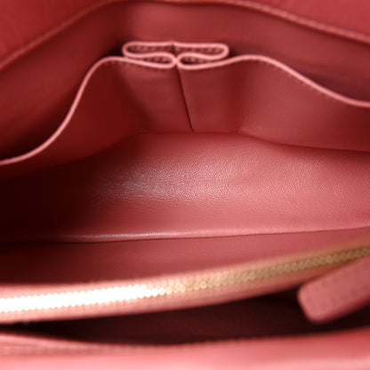 Small Quilted Calfskin Flap Shoulder Bag