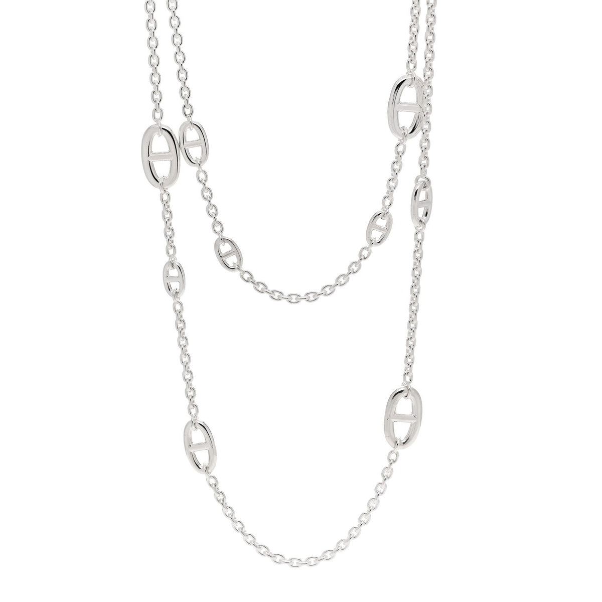 Sterling Silver Farandole Necklace 120
