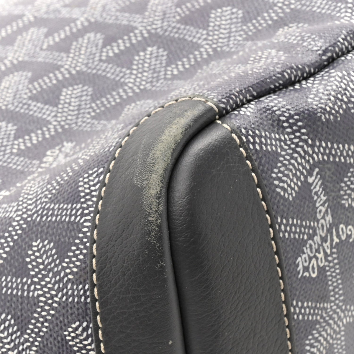 Goyard Goyardine Artois Tote Bag MM Grey