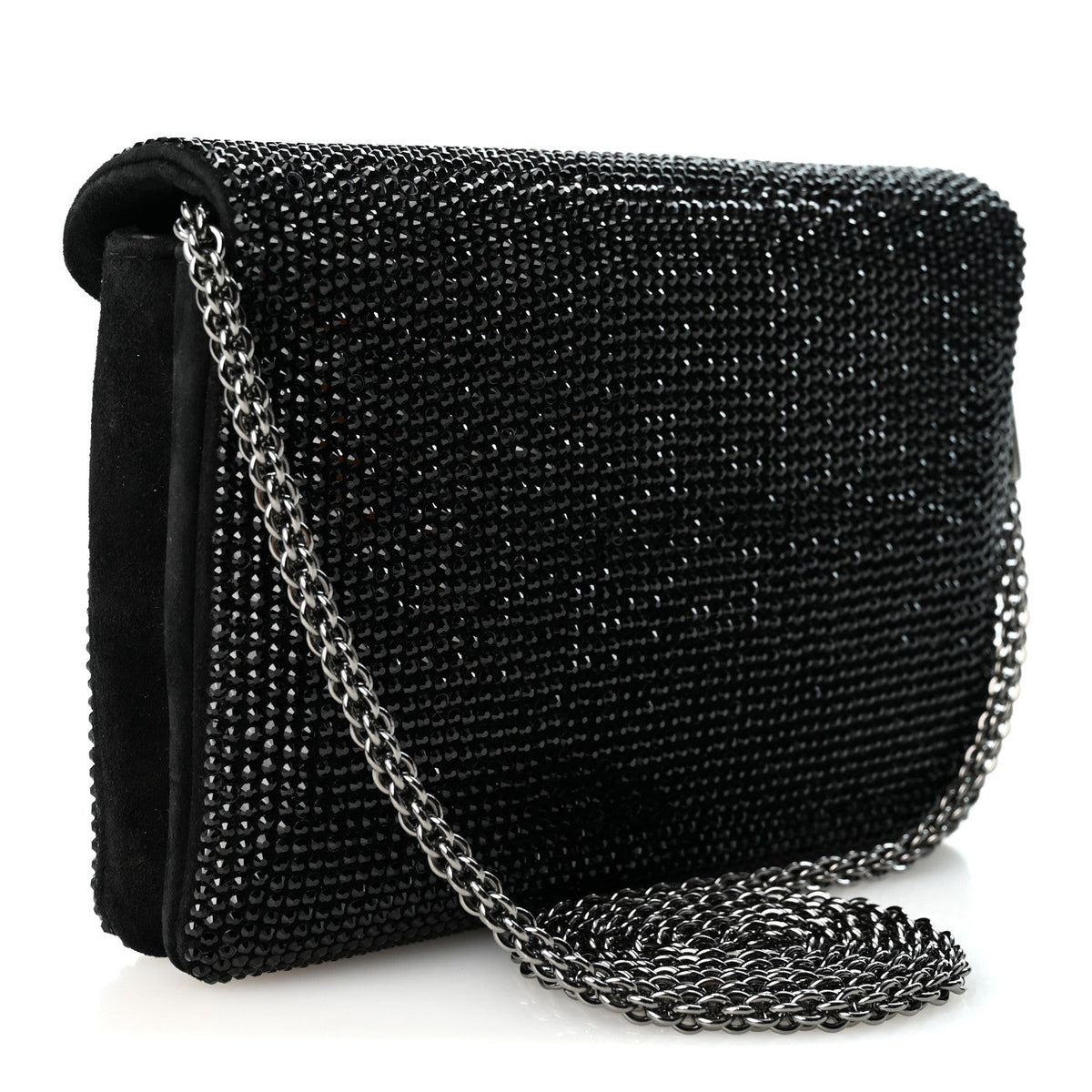 Small Suede Clutch Bag