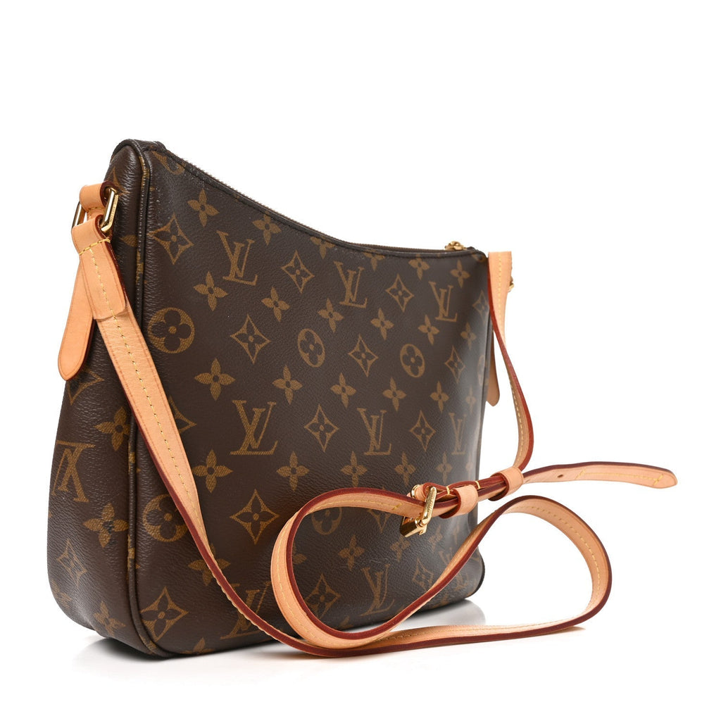 Louis Vuitton Monogram Mabillon Shoulder Bag Brown