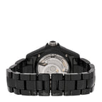Chanel Stainless Steel Ceramic 38mm J12 Phantom Watch Black