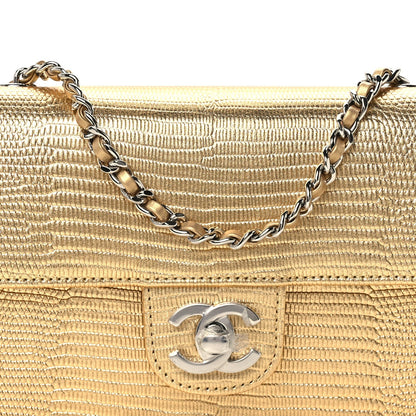 Small Calfskin Flap Shoulder Bag