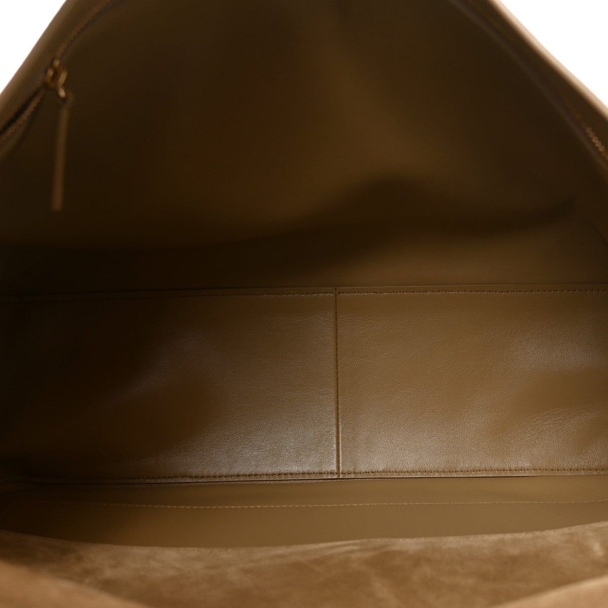 Maxi Calfskin Suede Flap Shoulder Bag