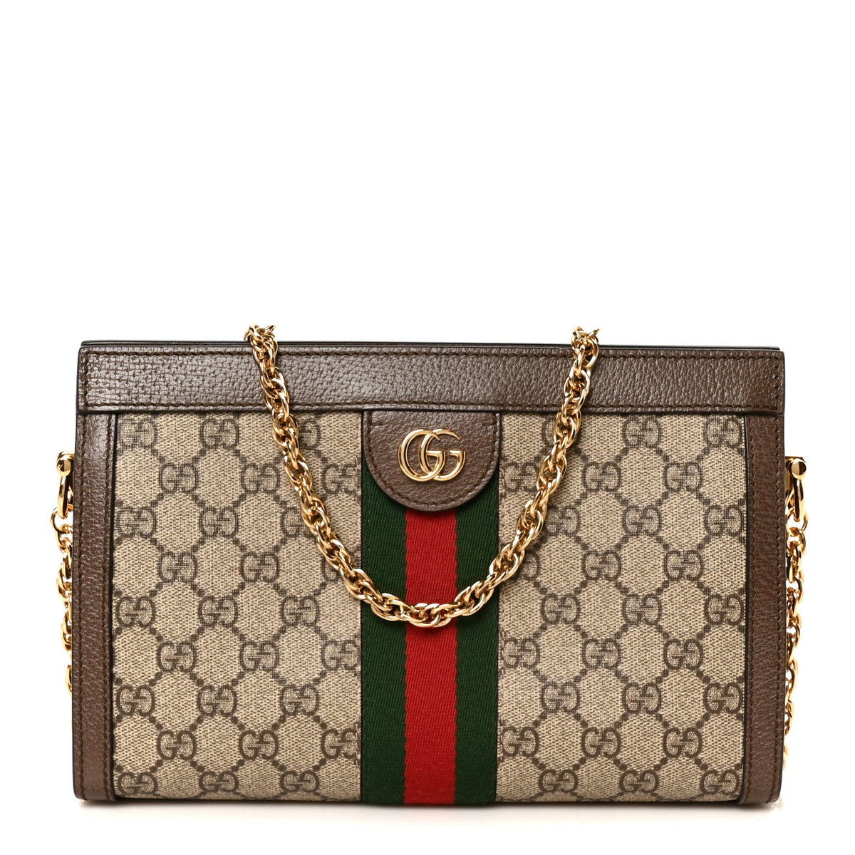 Small Shoulder Bag - Brown