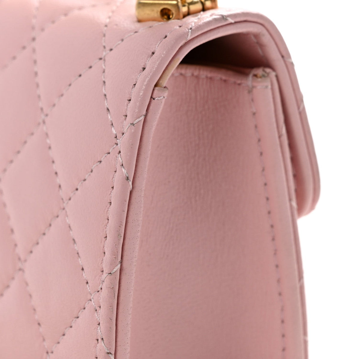 Mini Quilted Lambskin Flap Shoulder Bag