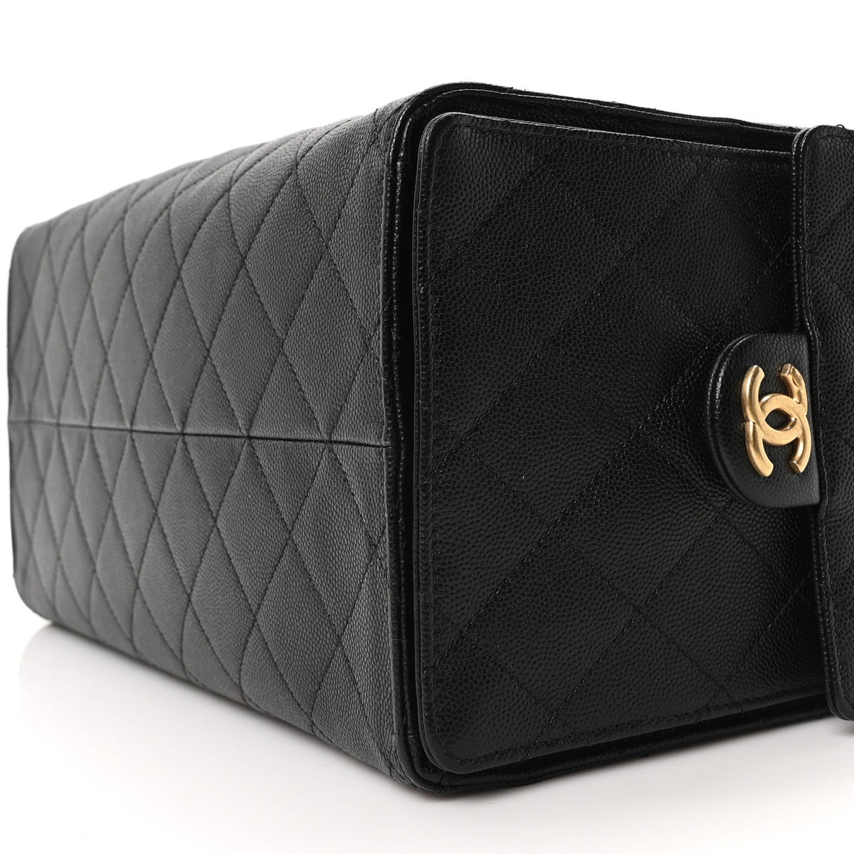 Medium Quilted Caviar Handbag