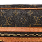 Louis Vuitton Monogram Cite GM Shoulder Bag Brown
