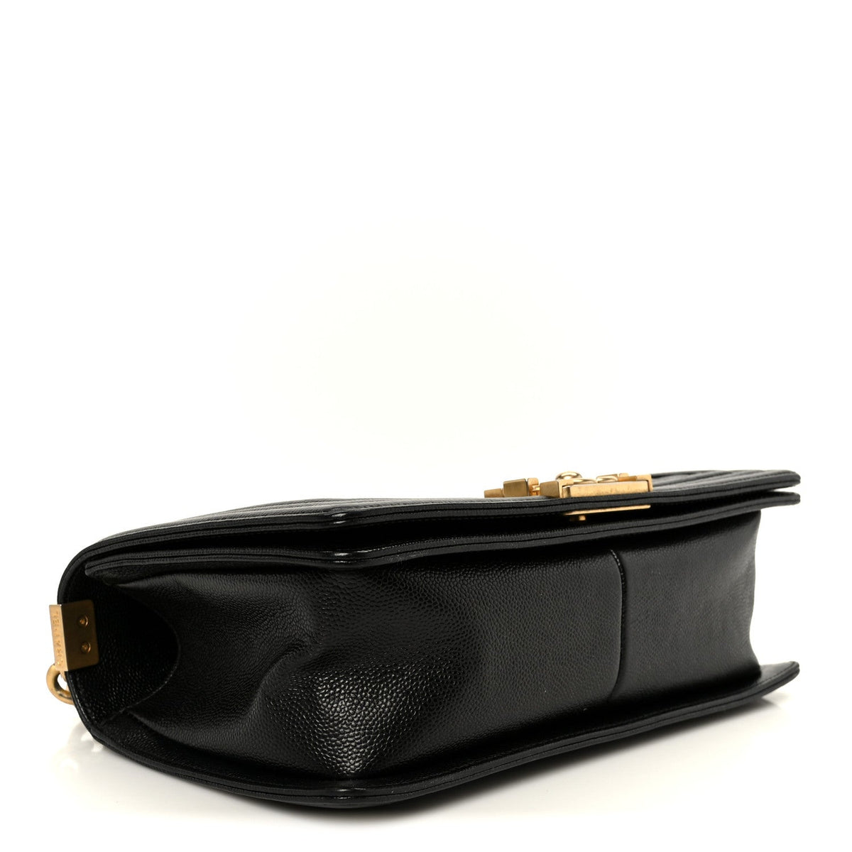 Medium Quilted Caviar Flap Shoulder Bag