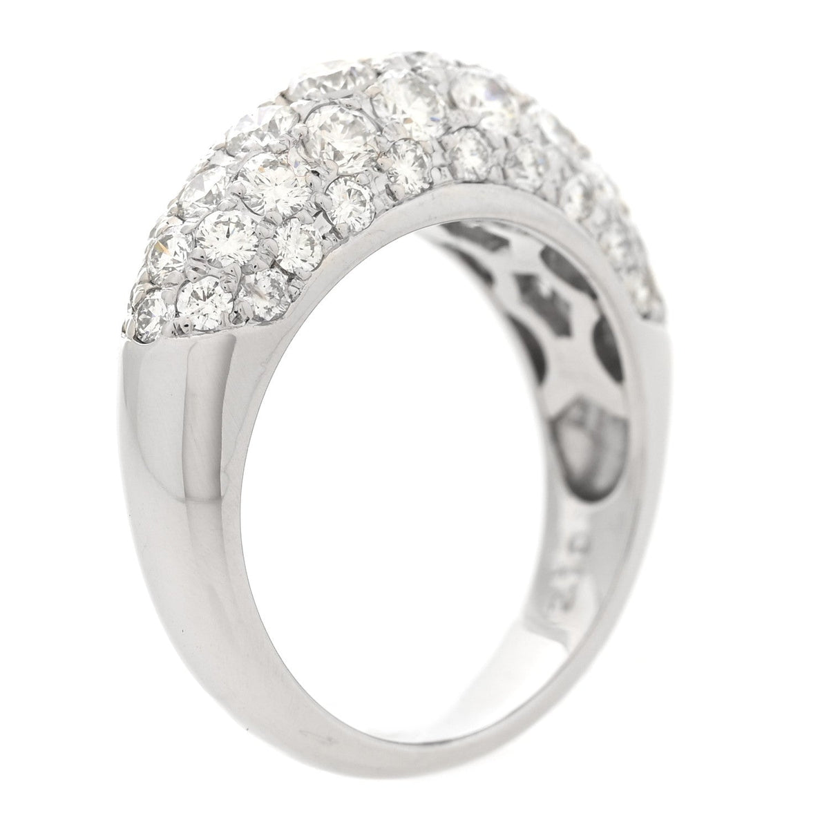Parker & West by FASHIONPHILEPlatinum Diamond 2.00ctw Band Ring 50 5.5