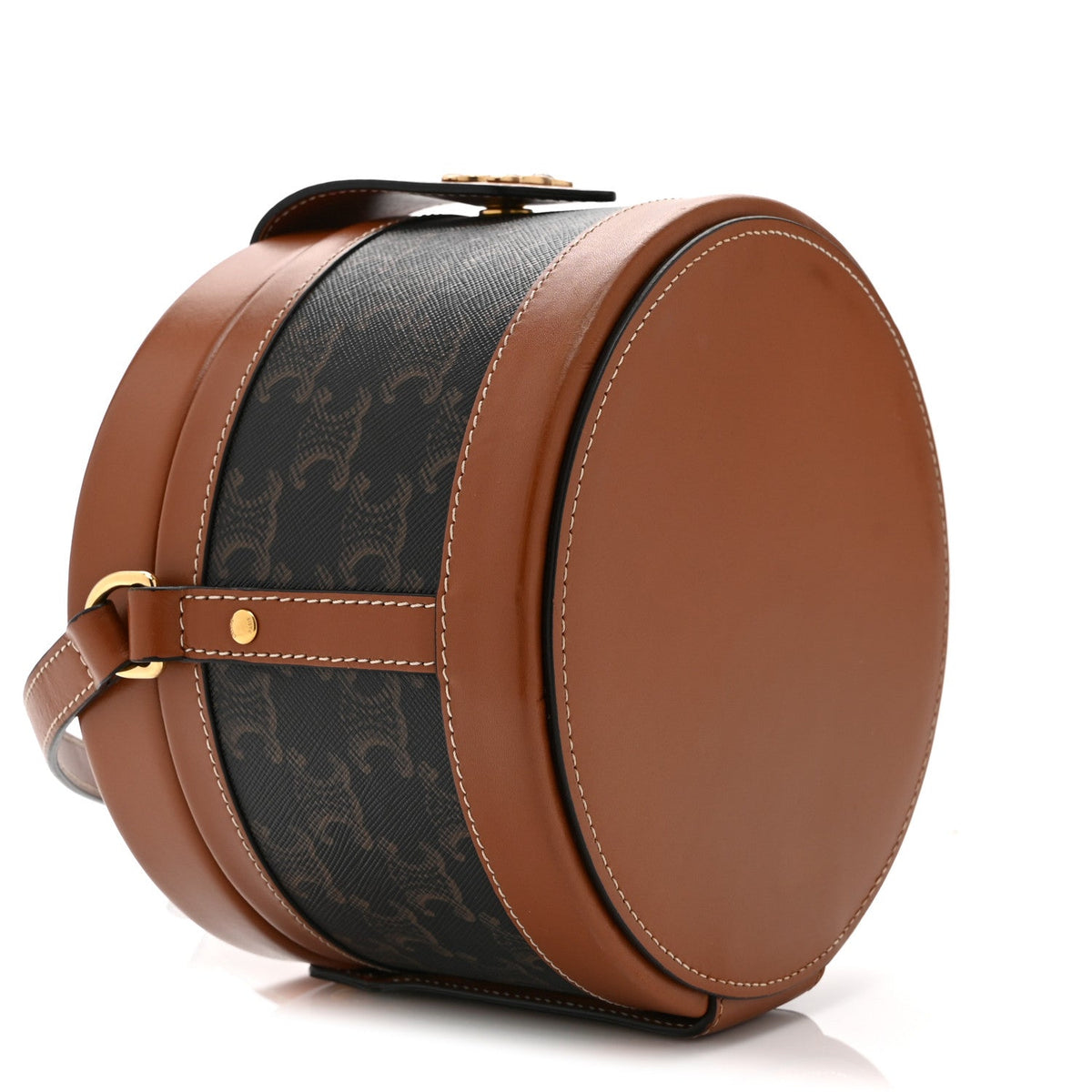 Medium Calfskin Canvas Handbag