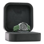 Hermes Glass Fiber Ceramic Rubber 39mm H08 Automatic Watch Vert 1928498