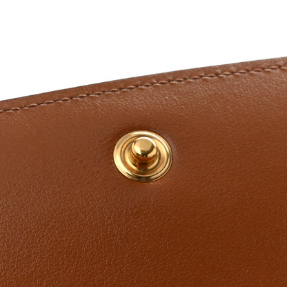 Lambskin Canvas Wallet Bag