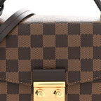 Louis Vuitton Damier Ebene Croisette Brown