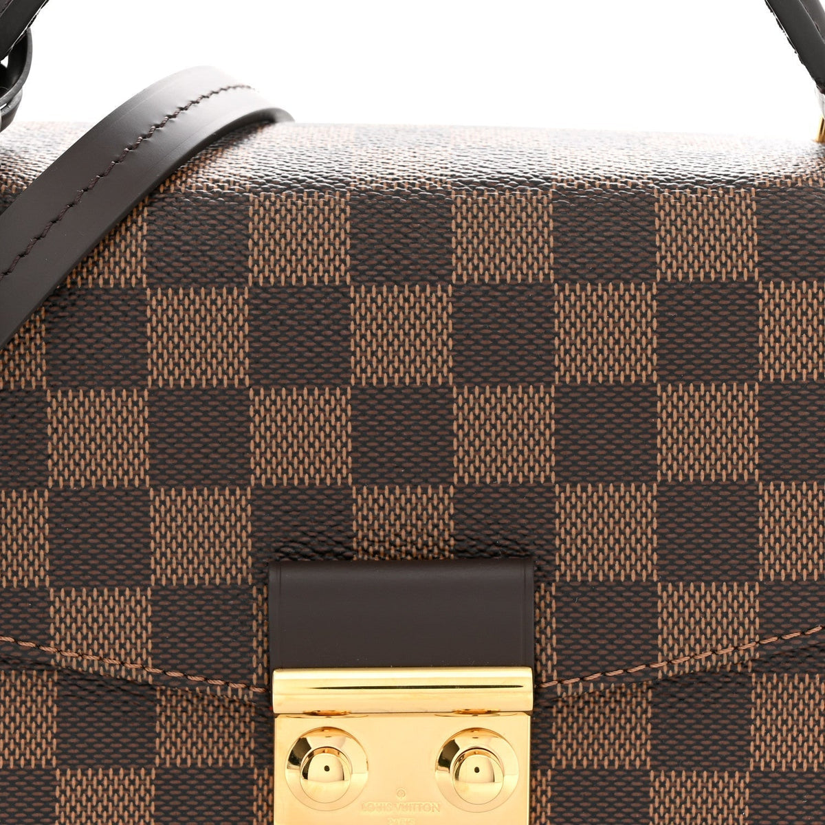Louis Vuitton Damier Ebene Croisette Brown