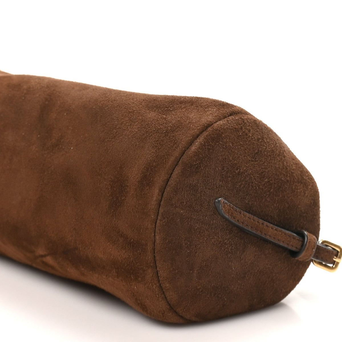 Miu Miu Suede Pouch Cacao