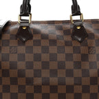 Louis Vuitton Damier Ebene Speedy Bandouliere 30 Brown