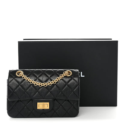 Mini Quilted Calfskin Flap Shoulder Bag