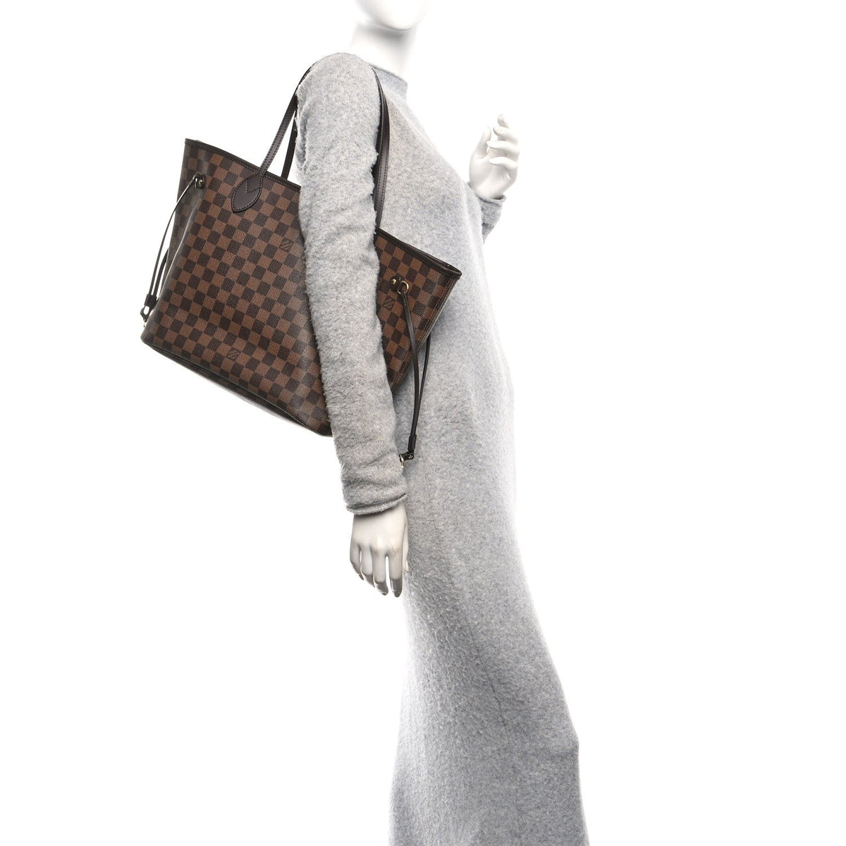Damier Ebene Neo Neverfull Mm Handbag