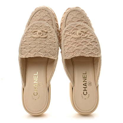 Chanel Quilted CC Turnlock Women's Mules
