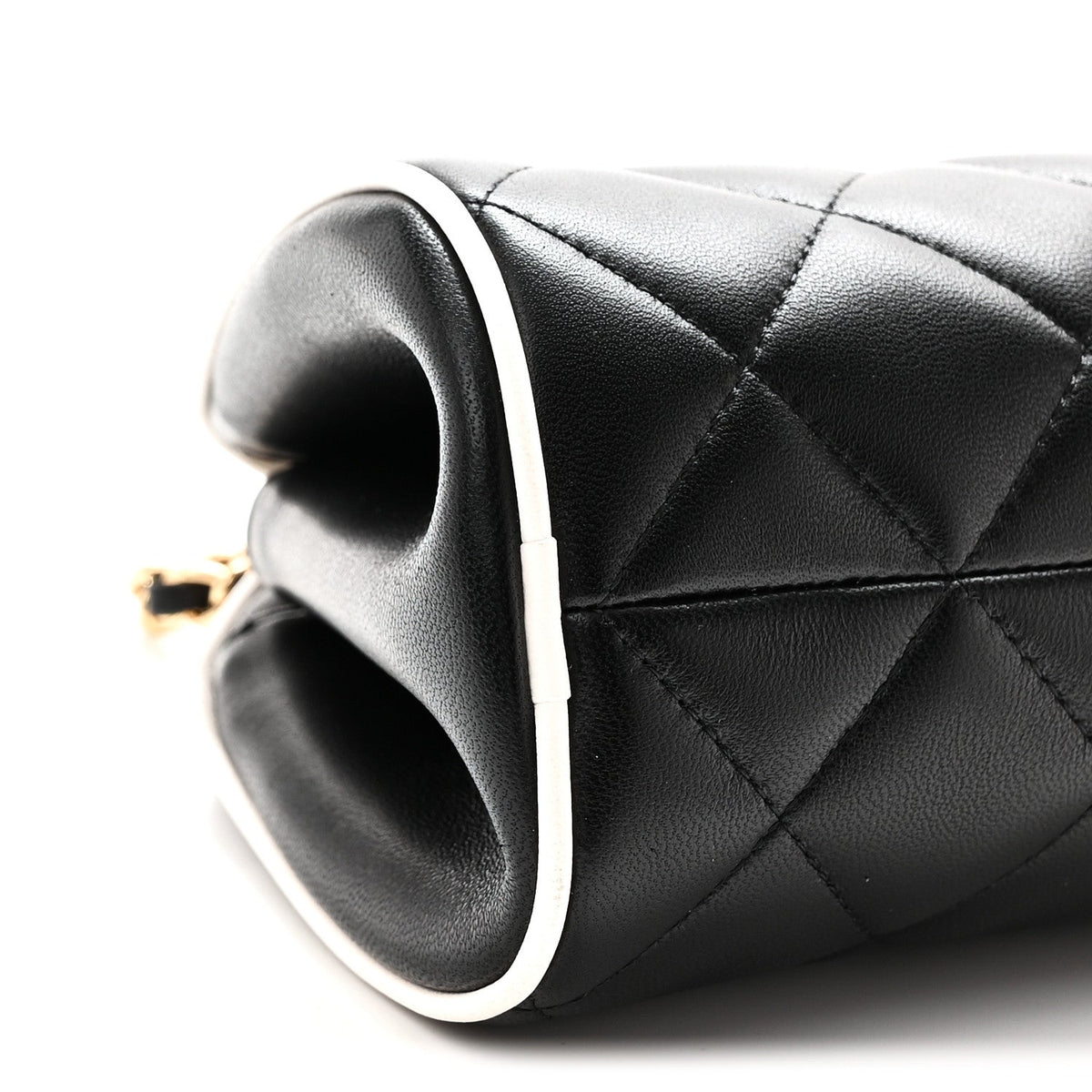 Quilted Lambskin Clutch Bag