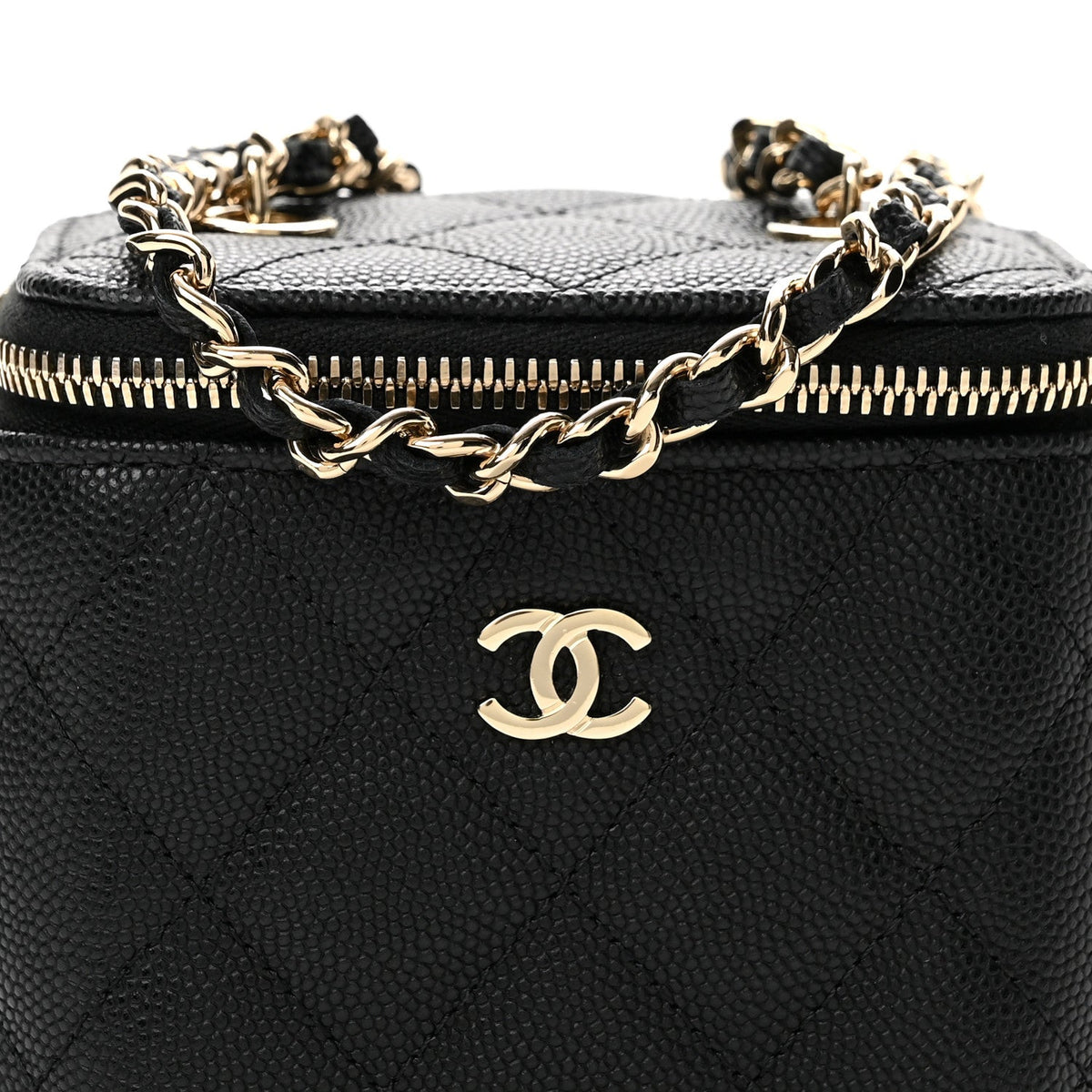 Mini Quilted Caviar Handbag