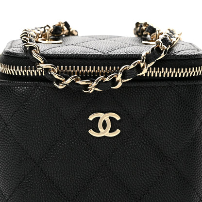 Mini Quilted Caviar Handbag