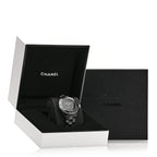 Chanel Stainless Steel Ceramic 38mm J12 Phantom Watch Black