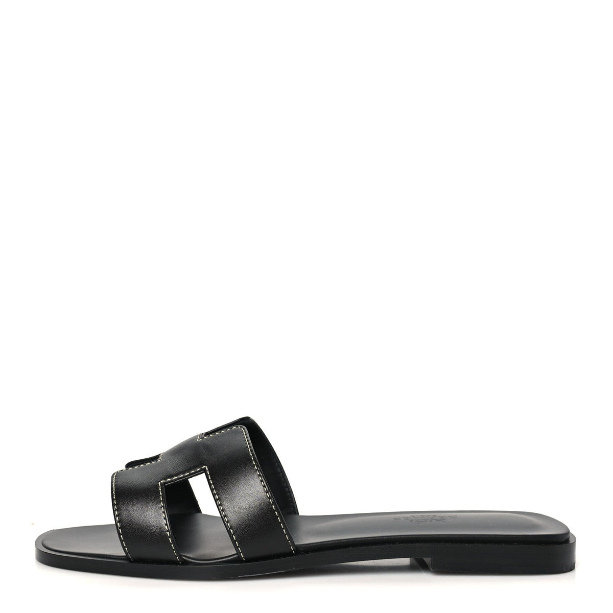 Hermes Box Calfskin Oran Women's Shoes