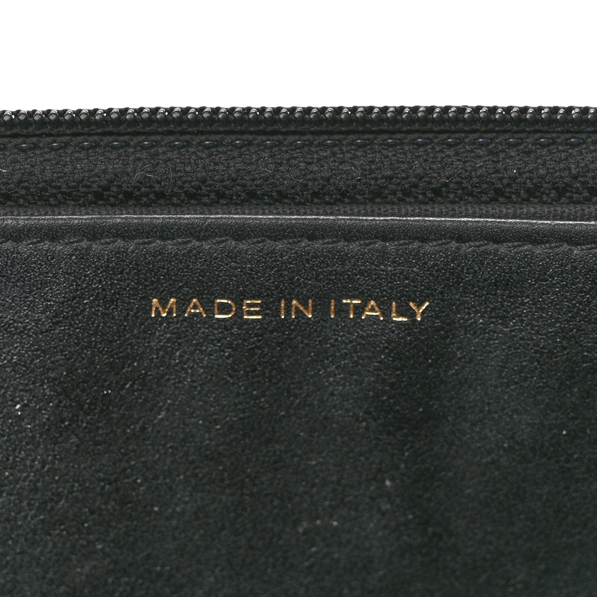 Quilted Caviar Wallet Bag