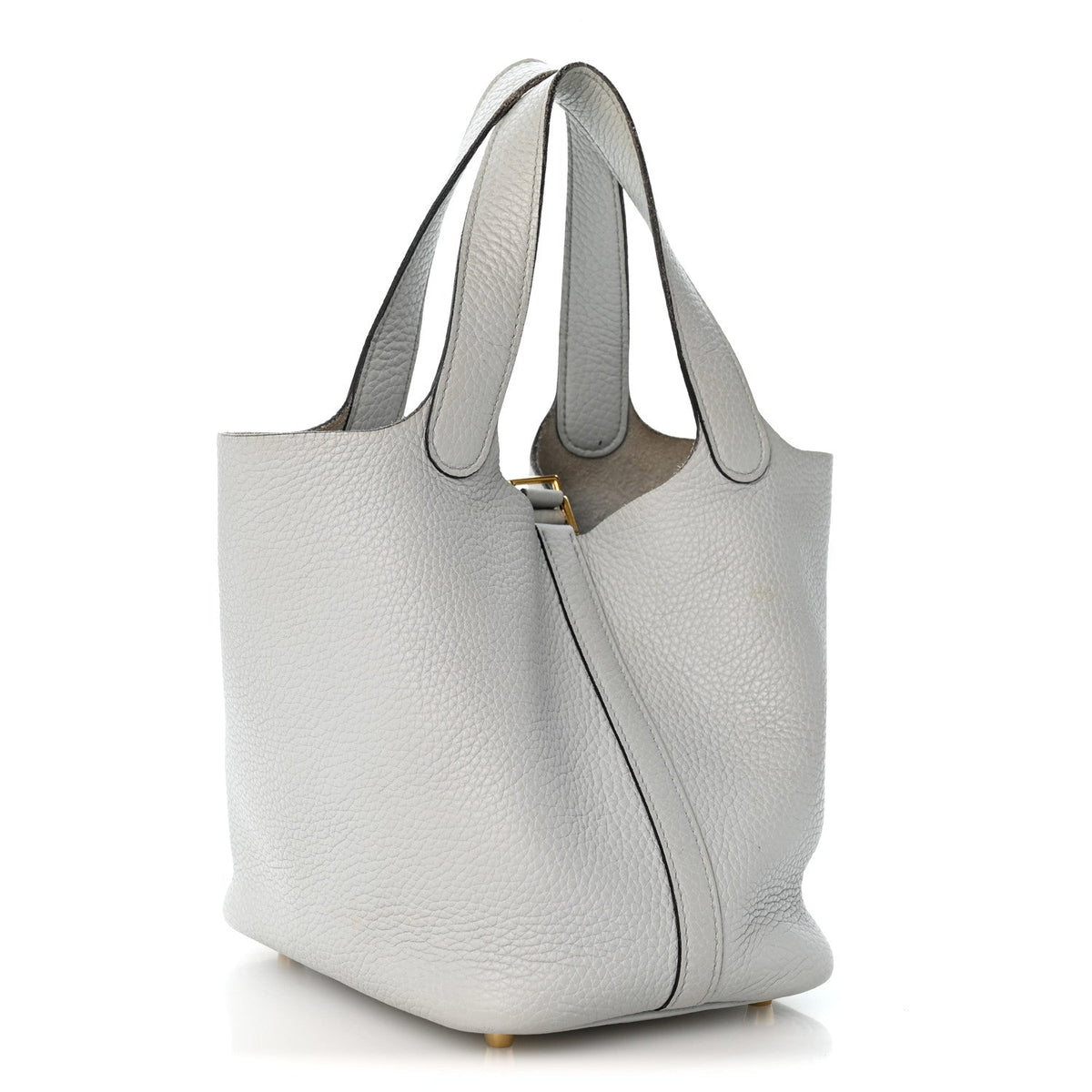 Taurillon Clemence Picotin Lock 18 Pm Bl Handbag