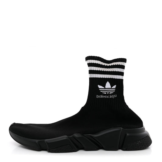 Balenciaga Neoprene Knit Men's X Adidas Speed 3.0 Sneakers 44 Black