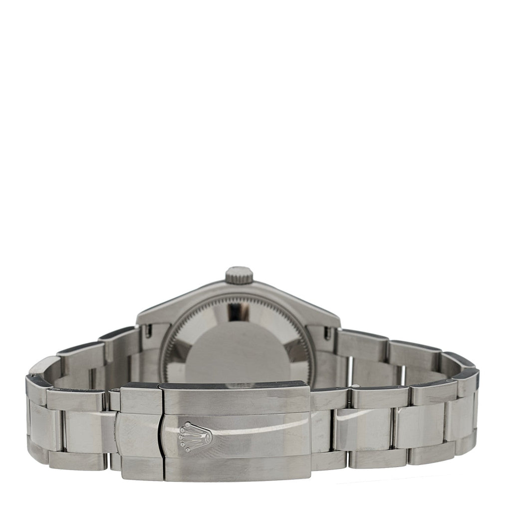 Rolex Stainless Steel 31mm Oyster Perpetual Datejust Watch Silver 278240