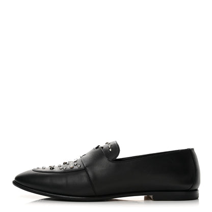 Hermes Calfskin Studded Ancora Women's Loafers
