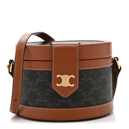 Medium Calfskin Canvas Handbag