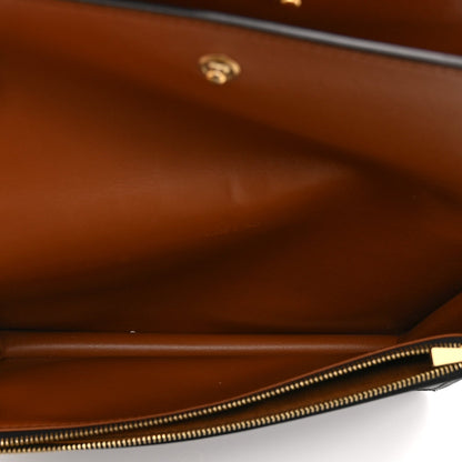 Lambskin Canvas Wallet Bag