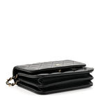 Chanel Caviar Quilted Mini Wallet on Chain WOC Black