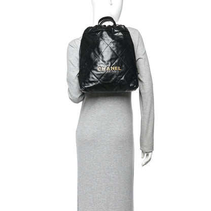 Quilted Calfskin Backpack