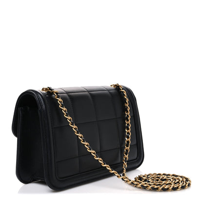 Mini Lambskin Calfskin Flap Shoulder Bag