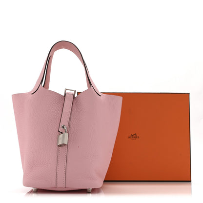 Taurillon Clemence Picotin Lock 18 Pm Ro Handbag