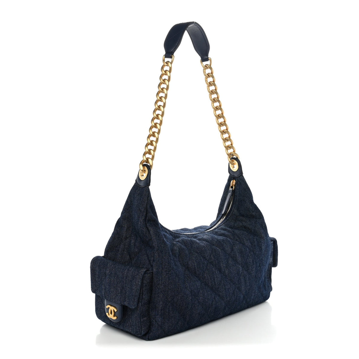 Maxi Quilted Hobo Bag