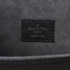 Louis Vuitton Epi Saumur BB Shoulder Bag Black
