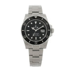 Rolex Stainless Steel 40mm Submariner Date Watch Black 116610LN