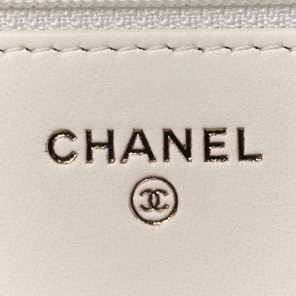 Quilted Lambskin Wallet Bag