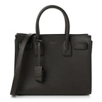 Saint Laurent Grained Calfskin Baby Sac De Jour Fog