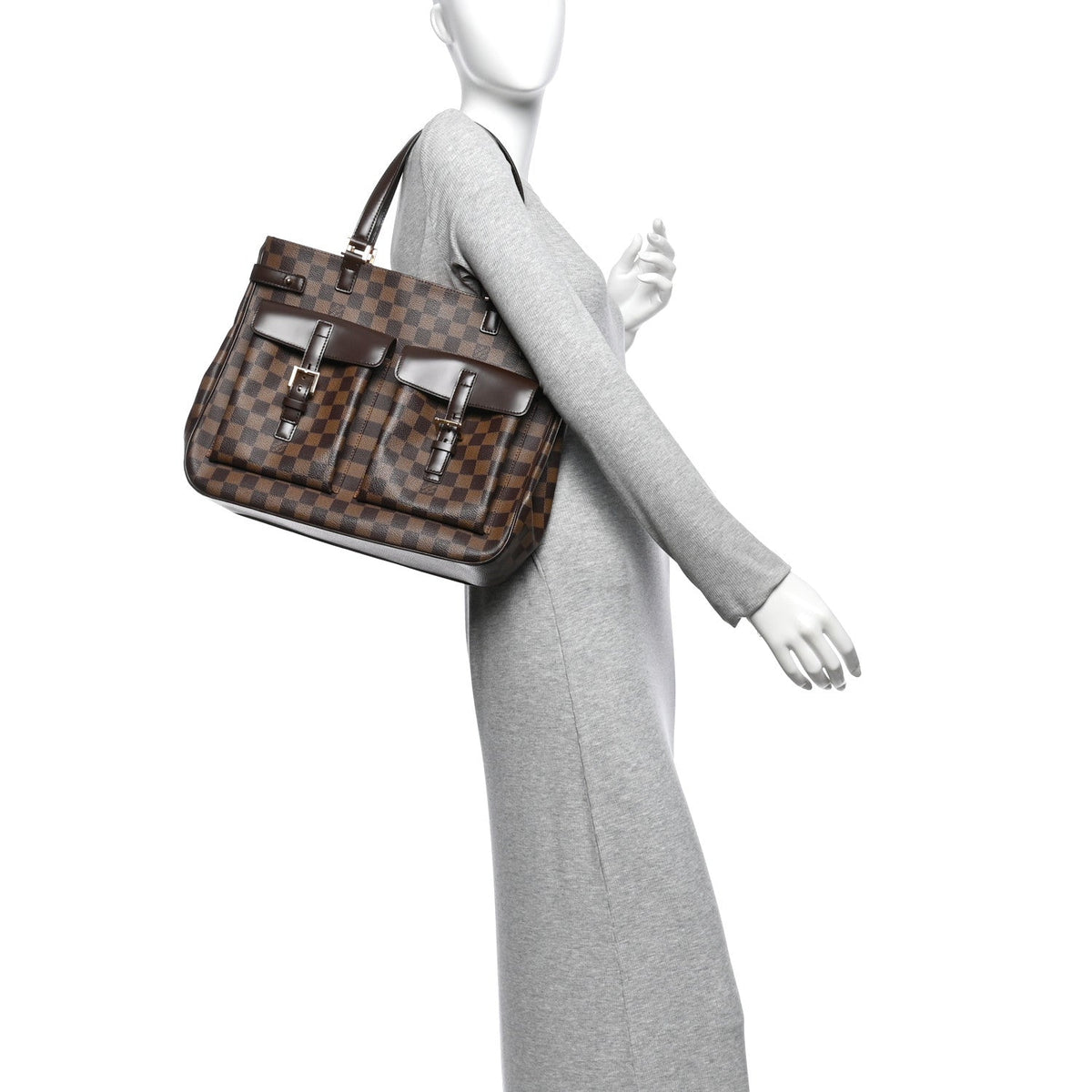 Damier Ebene Uzes Handbag