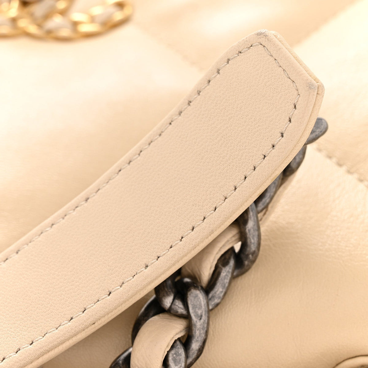 Medium Quilted Lambskin Flap Shoulder Bag