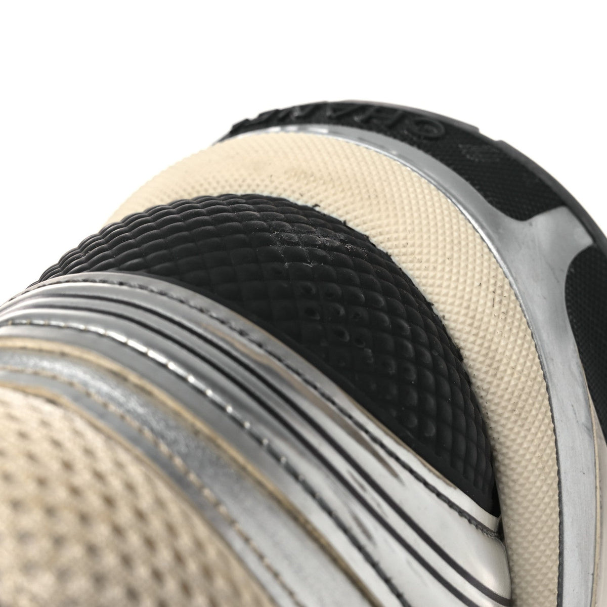 Chanel Fabric Laminated Calfskin Stretch CC Women's Sneakers