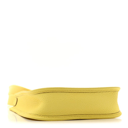 Taurillon Clemence Evelyne Tpm Lime Handbag